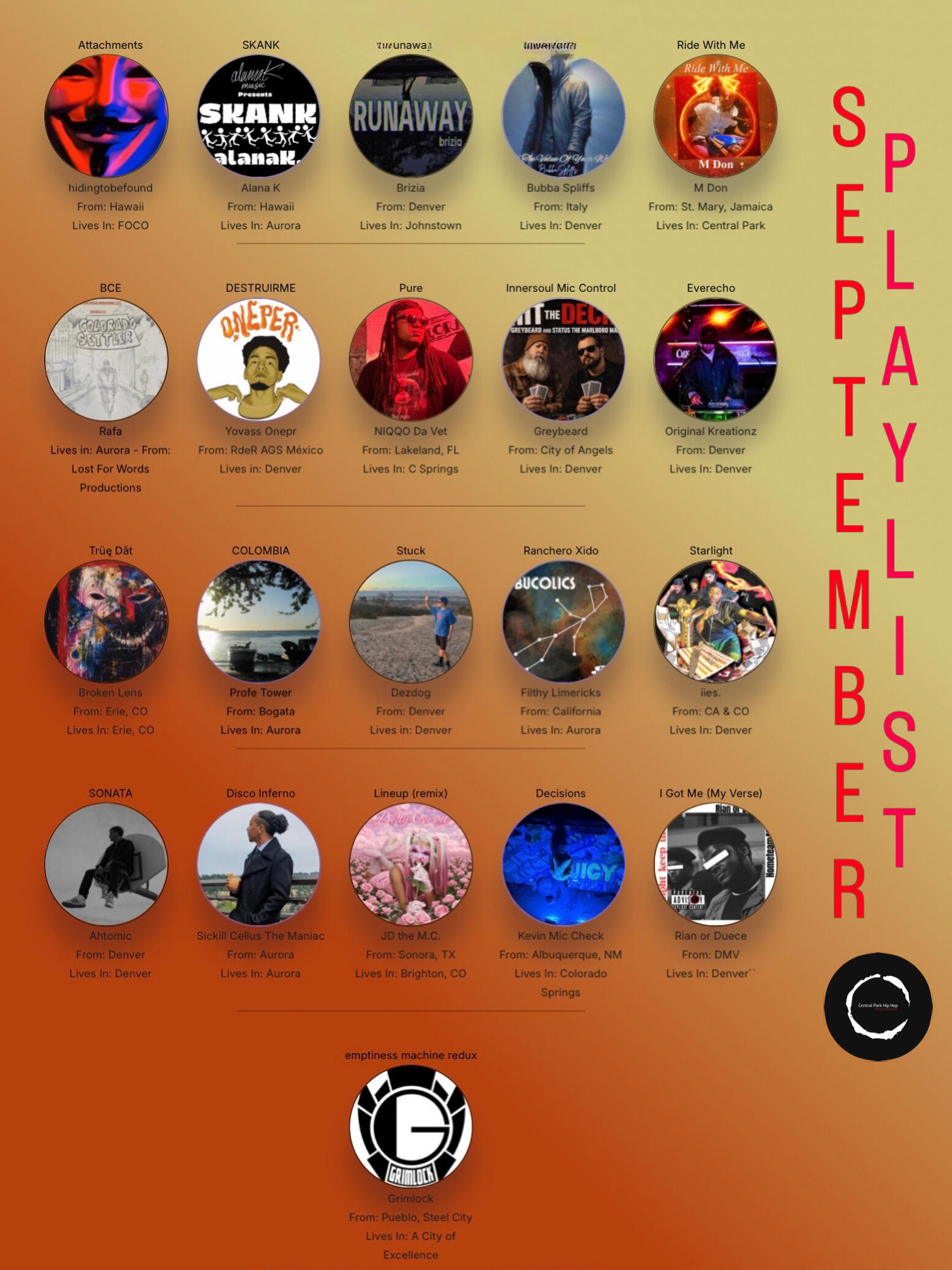 Sep 26 Playlist Sep 26 Playlist