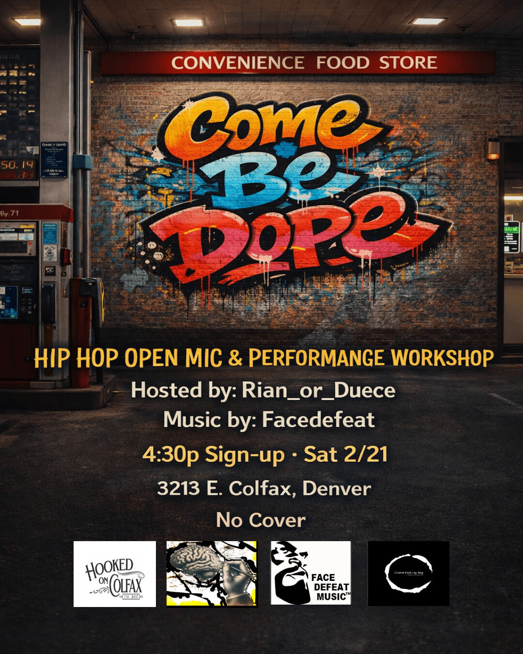 Hooked On Colfax Open Mic Hooked On Colfax Open Mic